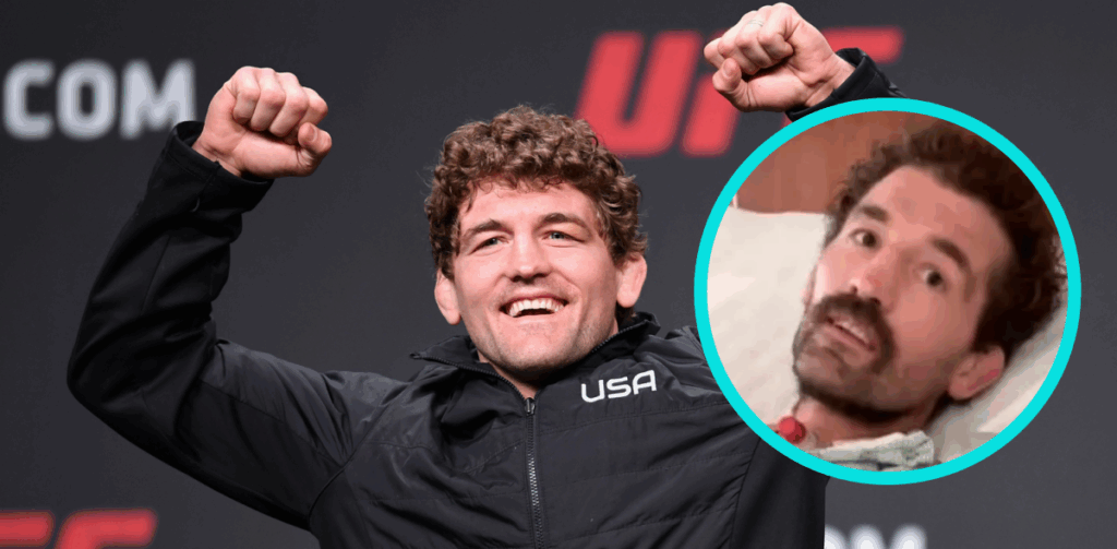Poruszony Ben Askren ze szpitalnego łóżka: „Umarłem cztery razy. Ale przetrwałem”