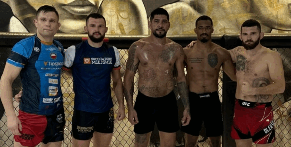 Cezary Oleksiejczuk sparuje z Alexem Pereirą przed występem w Contender Series! [WIDEO]