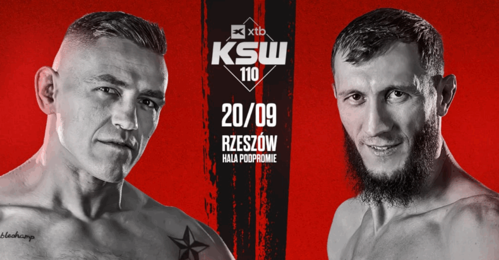 Grzebyk vs. Tulshaev jednak na KSW 110! Starcie w Rzeszowie w main evencie gali 20 września