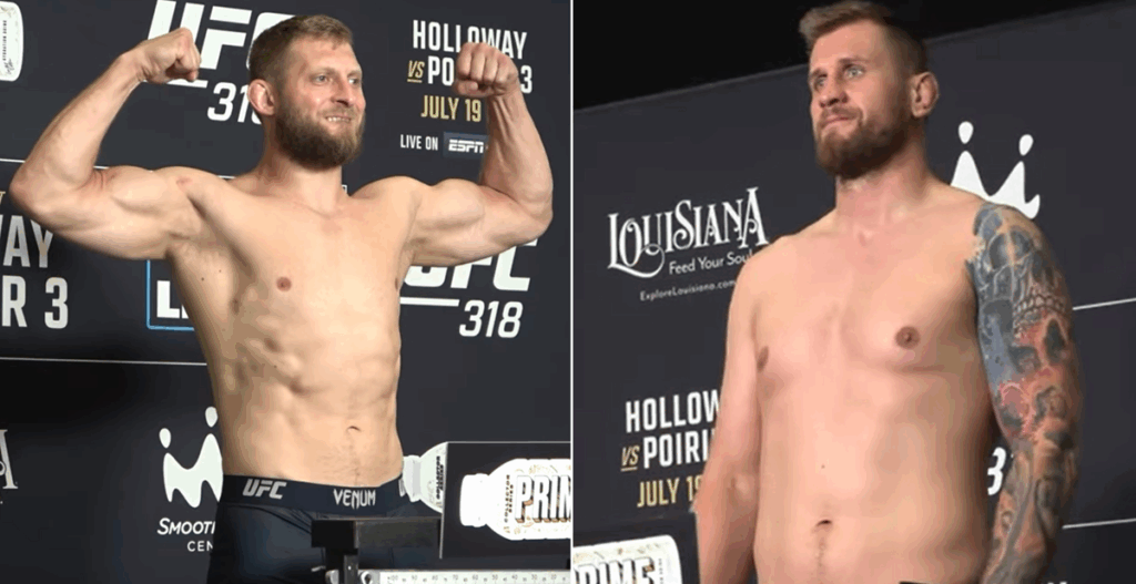 UFC 318 – wyniki ważenia. Prachnio i Brzeski w limicie
