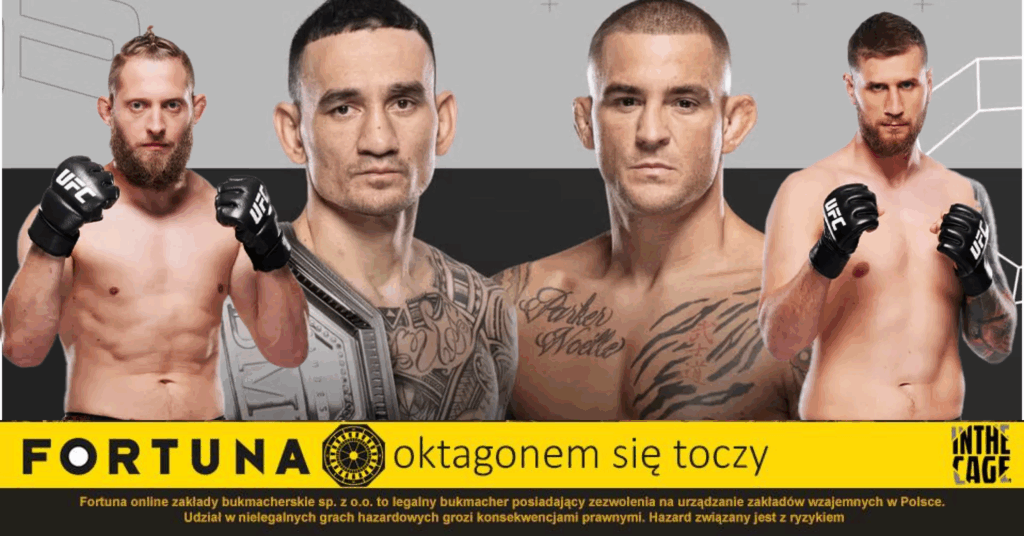 UFC 318 – typujemy walki Polaków i historyczny main event. Znasz już „Werdykt Fortuny”?