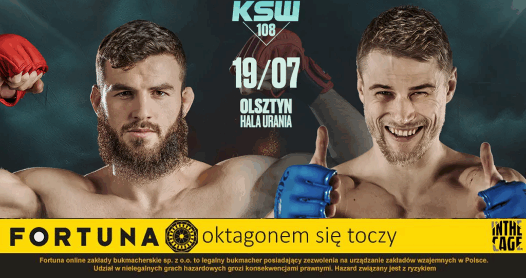 KSW 108 – typowanie i przegląd kursów bukmacherskich