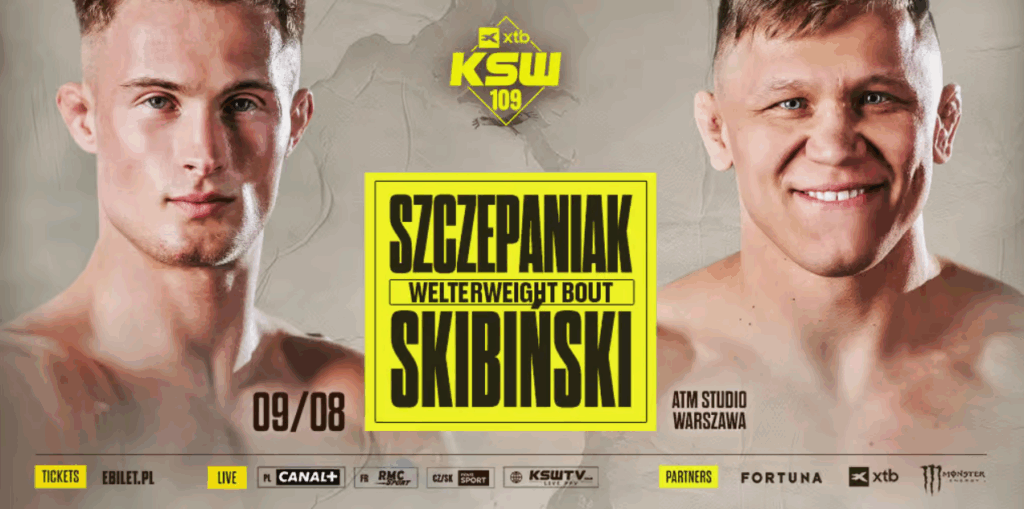 Oskar Szczepaniak zmierzy się z Danielem Skibińskim na XTB KSW 109