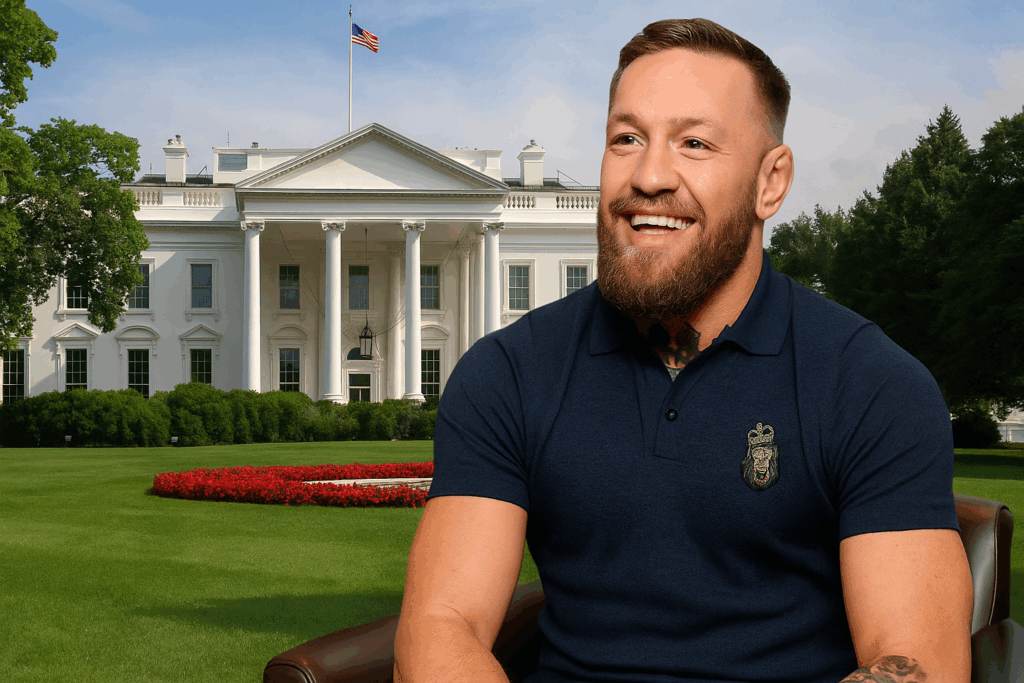 Conor McGregor chce walczyć na gali UFC w Białym Domu. Pokazał rozmowę z Daną Whitem
