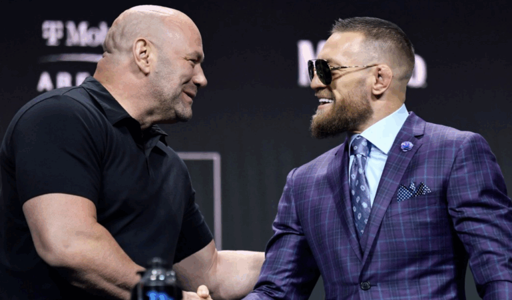 Dana White: „Bardziej ufam Conorowi niż Jonowi Jonesowi w sprawie gali w Białym Domu” Dana White: „Bardziej ufam Conorowi niż Jonowi Jonesowi w sprawie gali w Białym Domu”