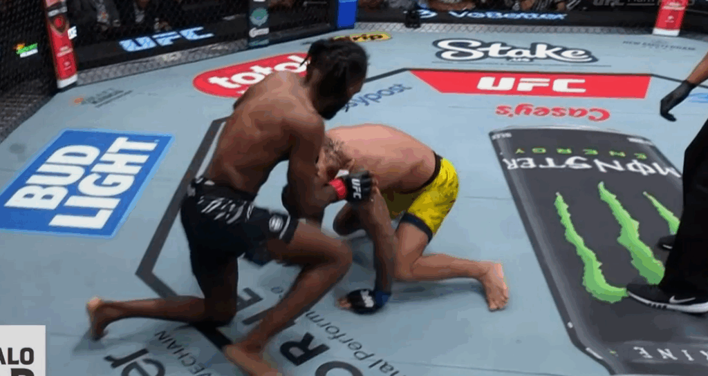 UFC Vegas 108: Neil Magny rozbił Elizeu Zaleskiego dos Santosa w parterze! [WIDEO]