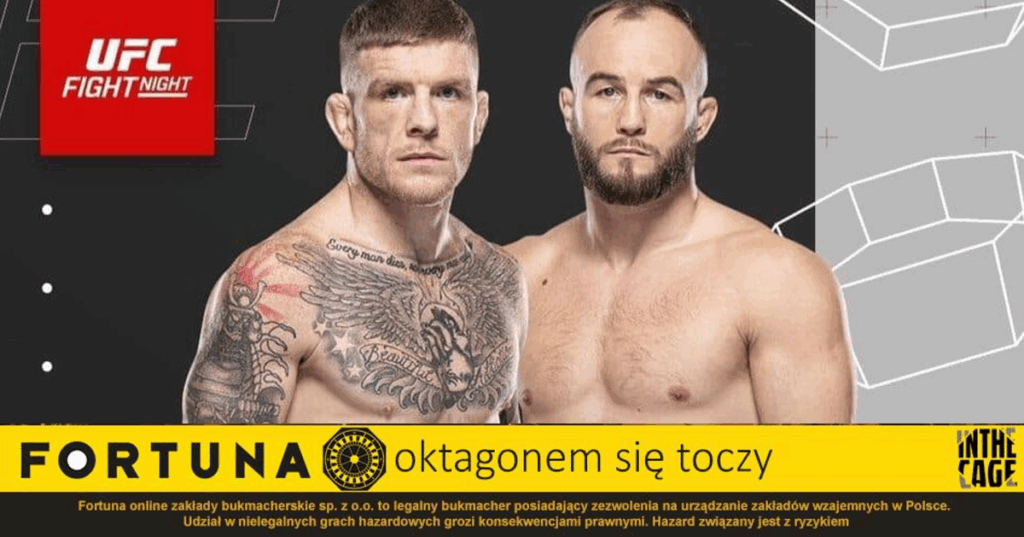 Rębecki vs. Duncan – typowanie redakcyjne. Zgarnij 300 zł na start od Fortuny!