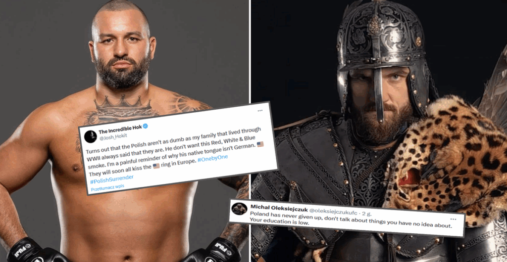 Amerykański zawodnik MMA zaatakował Polaków. Doczekał się jasnej odpowiedzi „Husarza” Amerykański zawodnik MMA zaatakował Polaków. Doczekał się jasnej odpowiedzi „Husarza”