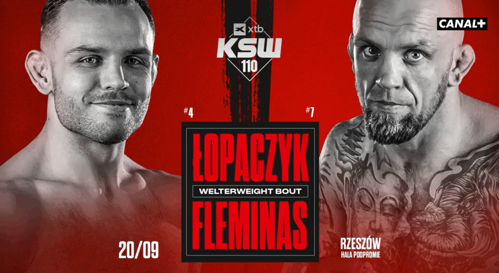 Tymoteusz Łopaczyk zmierzy się z Madarsem Fleminasem na gali XTB KSW 110 Tymoteusz Łopaczyk zmierzy się z Madarsem Fleminasem na gali XTB KSW 110