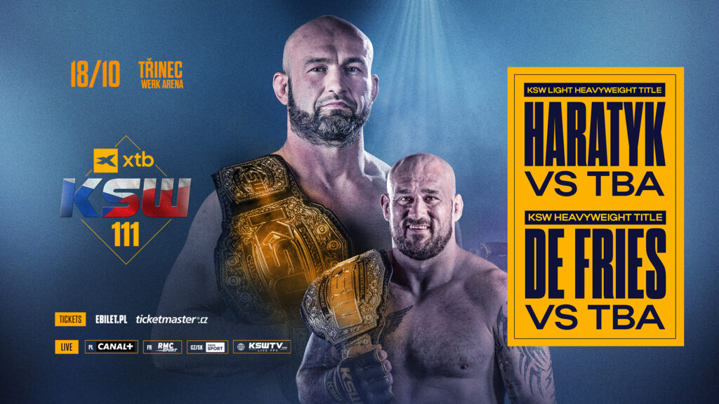 Phil De Fries wróci do klatki podczas gali XTB KSW 111 w Czechach