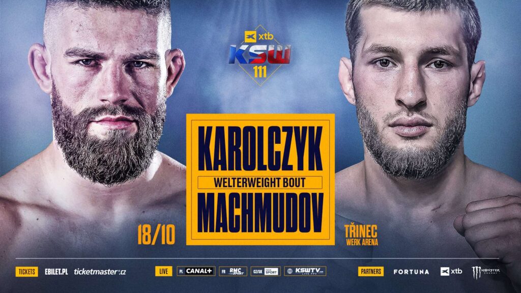 Karolczyk kontra Machmudov na XTB KSW 111 w Trzyńcu. Polak zmienia kategorię wagową Karolczyk kontra Machmudov na XTB KSW 111 w Trzyńcu. Polak zmienia kategorię wagową