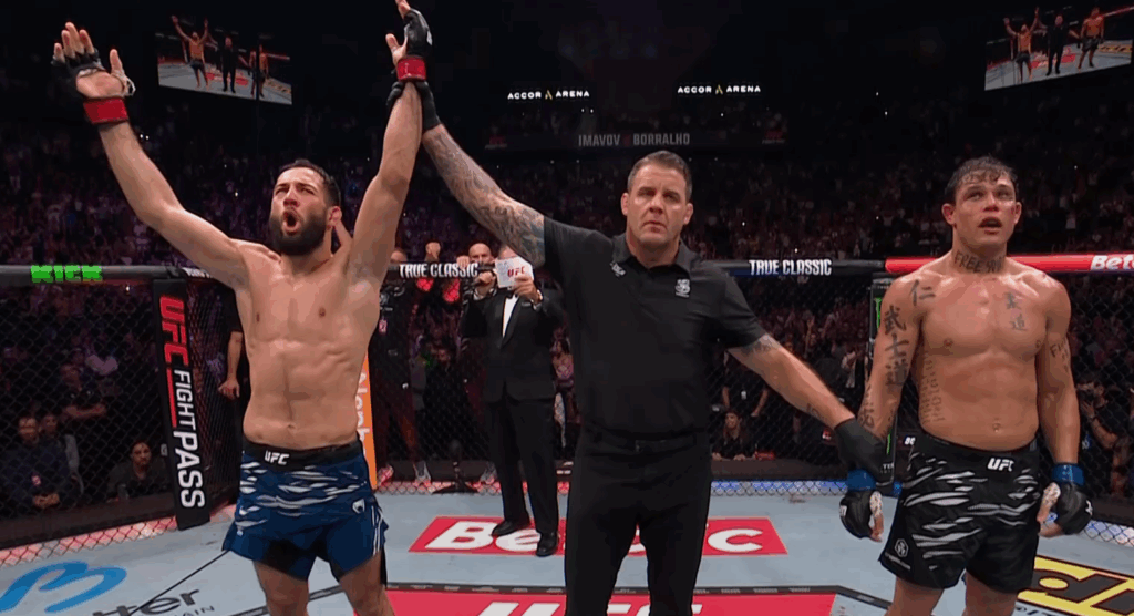 UFC Paris: Nassourdine Imavov zdominował Caio Borralho w walce wieczoru!