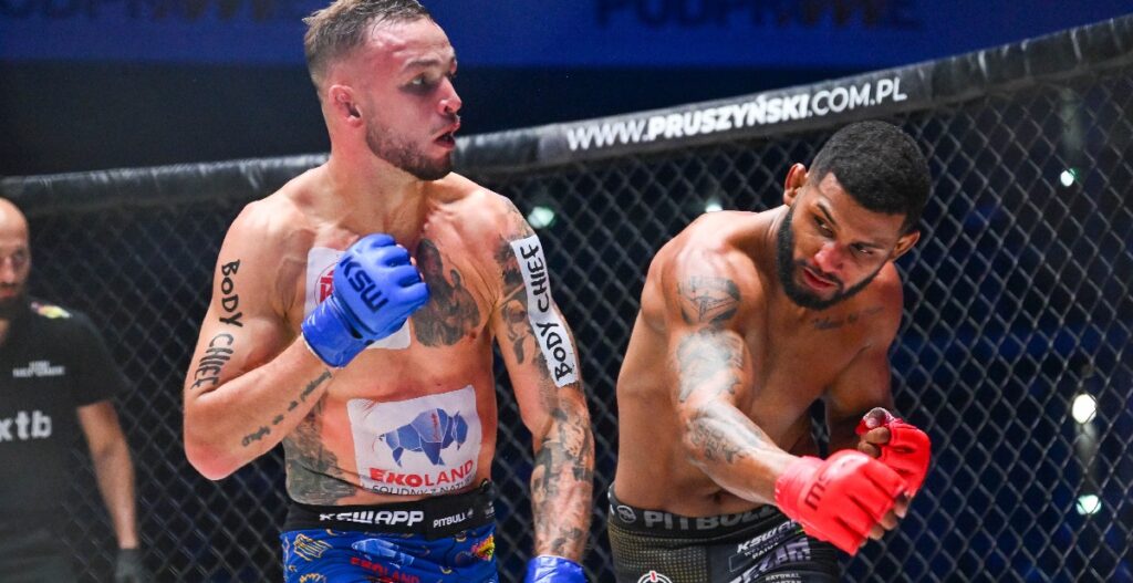 XTB KSW 110: Bezlitosny Mateusz Makarowski znokautował Welissona Paivę! [WIDEO]