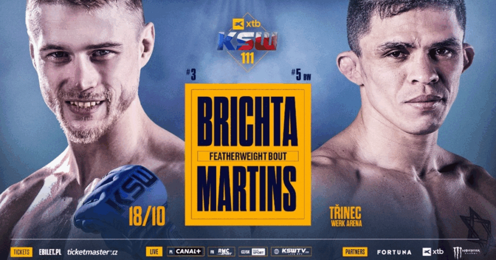 Leo Brichta poznał rywala na galę XTB KSW 111 w Czechach