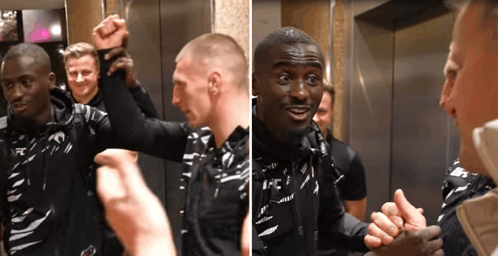 Łzy po przegranej i zaskakujące spotkanie Ruchały i Gomisa po UFC Paris [WIDEO]