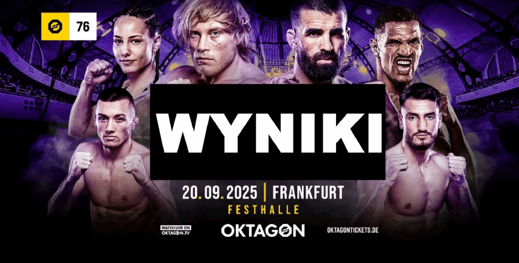 OKTAGON 76 – wyniki