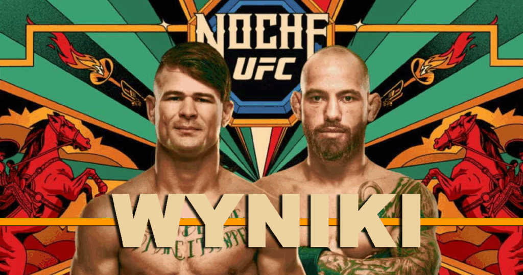 UFC Noche – wyniki gali UFC Noche – wyniki gali