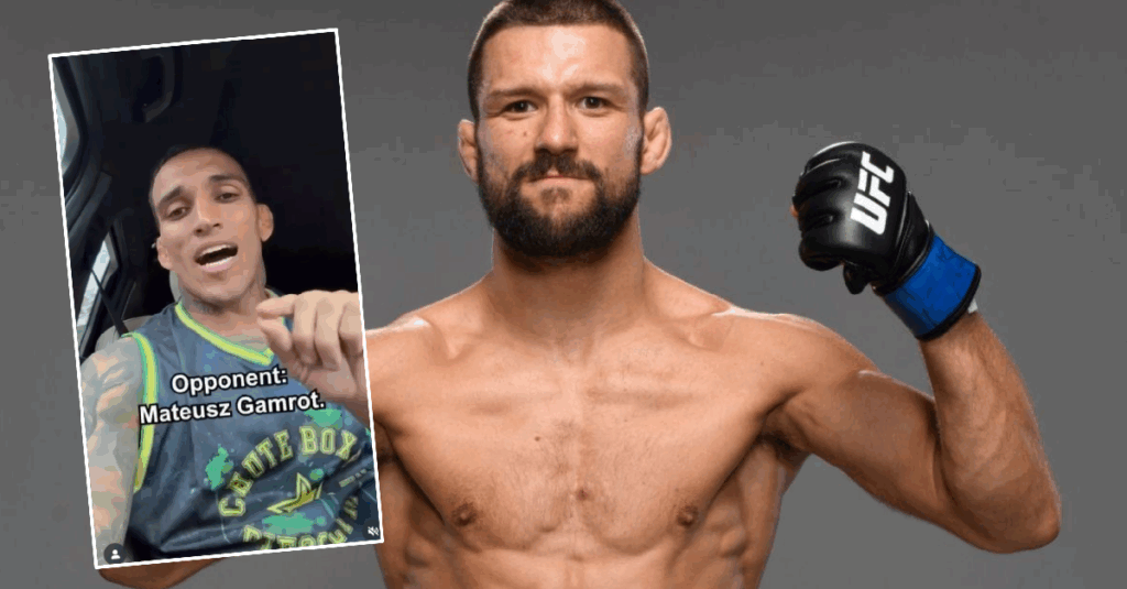 Pierwsze słowa Oliveiry po ogłoszeniu walki z Gamrotem na UFC Rio