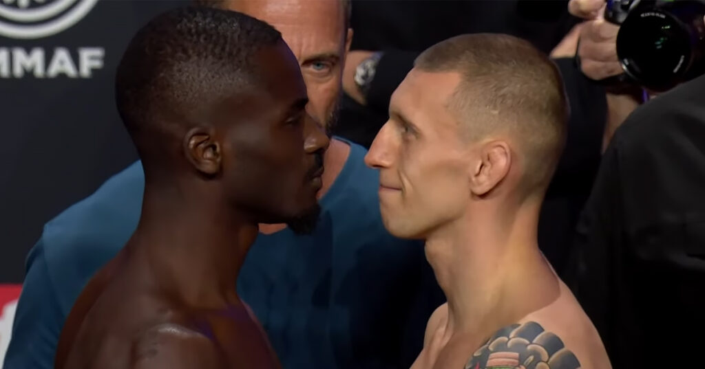Polacy oko w oko z rywalami przed UFC Paris [WIDEO]