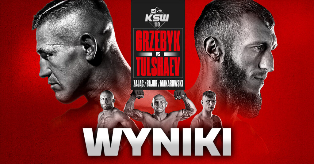 XTB KSW 110 – wyniki gali [NA ŻYWO]