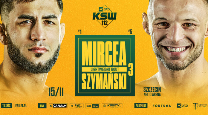 Mircea ponownie zmierzy się z Szymańskim na KSW 112