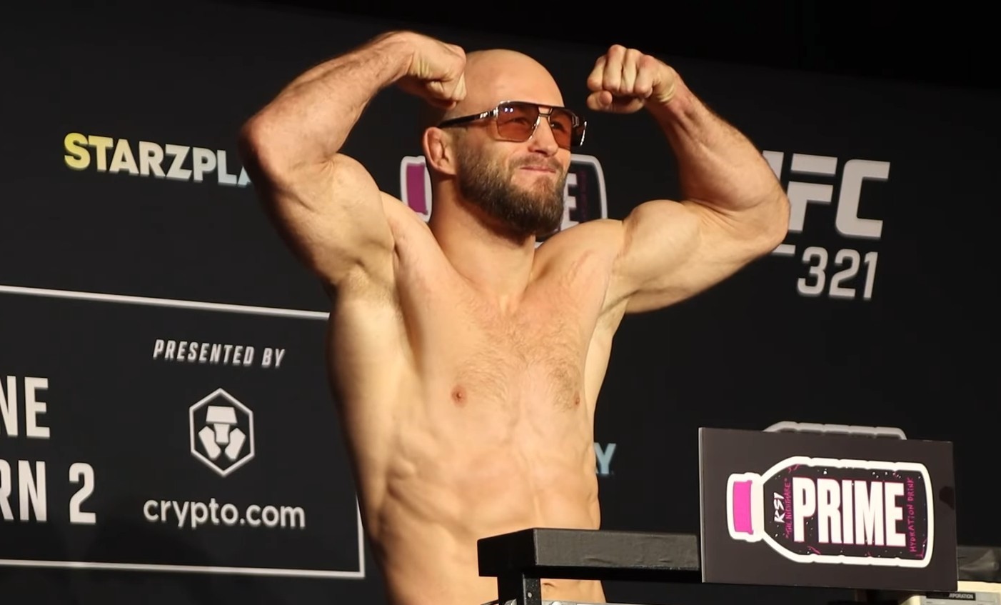 mateusz rębecki ufc 321 waga