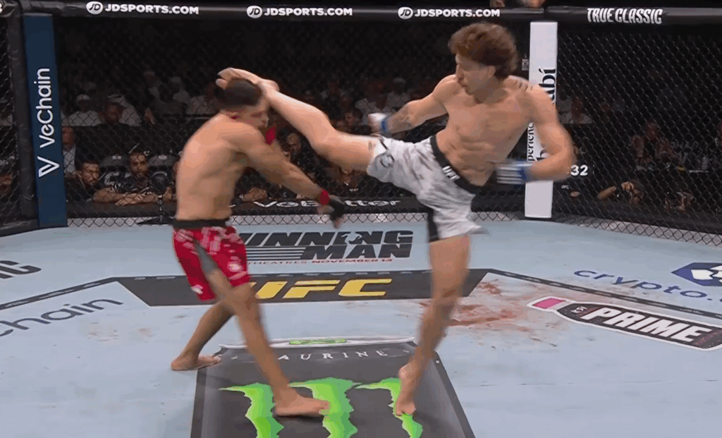 UFC 321: Quillan Salkilld ciężko znokautował Nasrata Haqparasta wysokim kopnięciem! [WIDEO]
