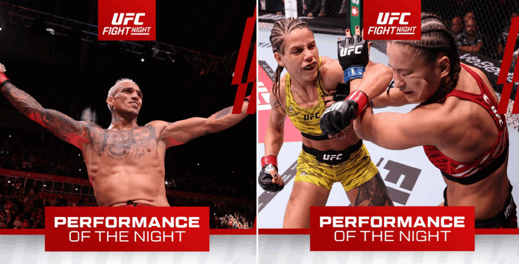 Pogromcy Polaków zgarnęli bonusy. Oliveira i Polastri nagrodzeni po UFC Rio