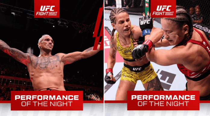Pogromcy Polaków zgarnęli bonusy. Oliveira i Polastri nagrodzeni po UFC Rio