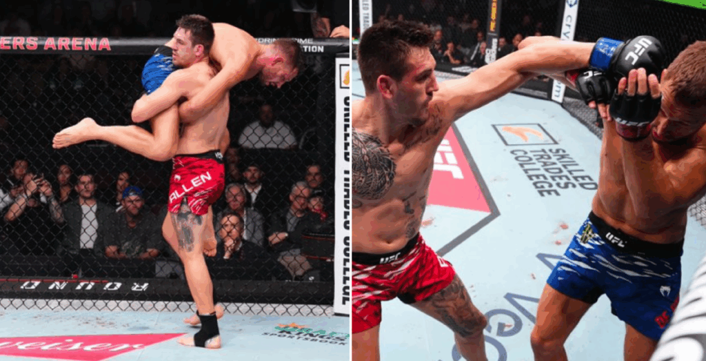 UFC Vancouver: Allen rozbił de Riddera UFC Vancouver: Allen rozbił de Riddera