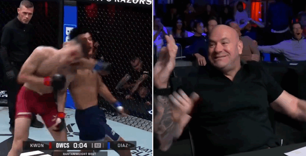 Boli od samego patrzenia i… słuchania! Obrotowy łokieć na DWCS zachwycił prezesa UFC [WIDEO]
