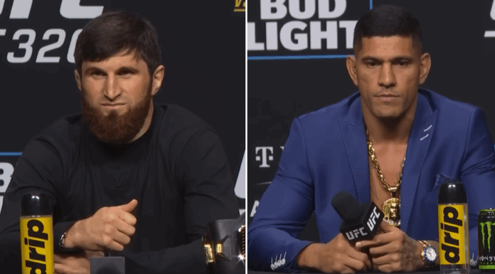 „Nie ma już Chama” – Ankalaev starł się z Pereirą i… fanami na konferencji przed UFC 320