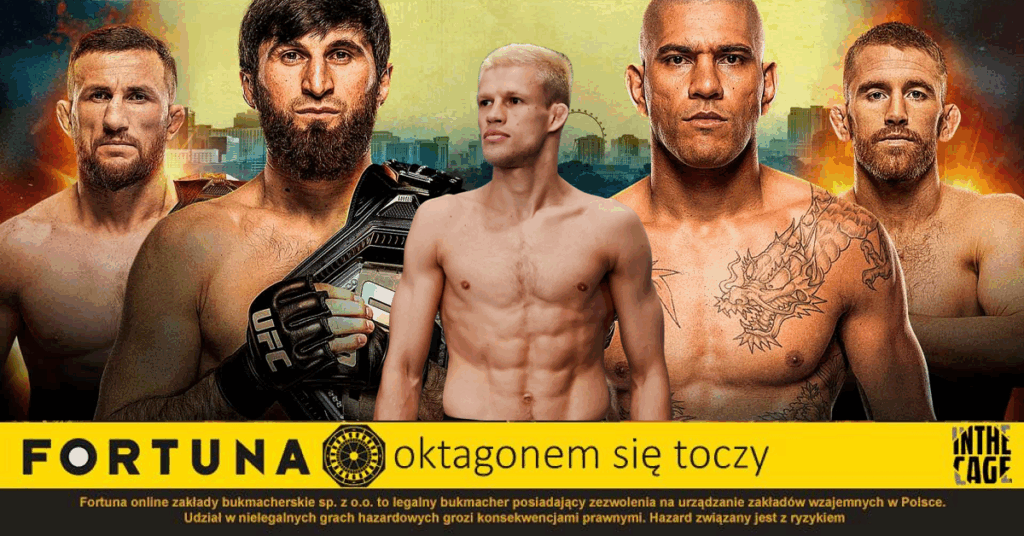 Typujemy kartę UFC 320, a Fortuna rozdaje dodatkowe bonusy!