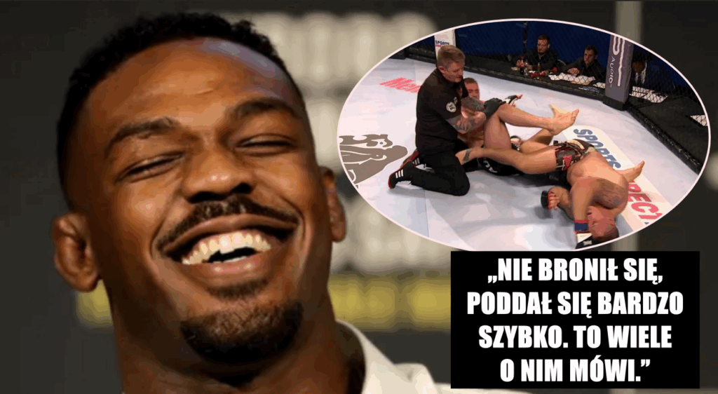 Jon Jones podśmiewa się z pierwszej porażki Toma Aspinalla: „Poddał się bardzo szybko”