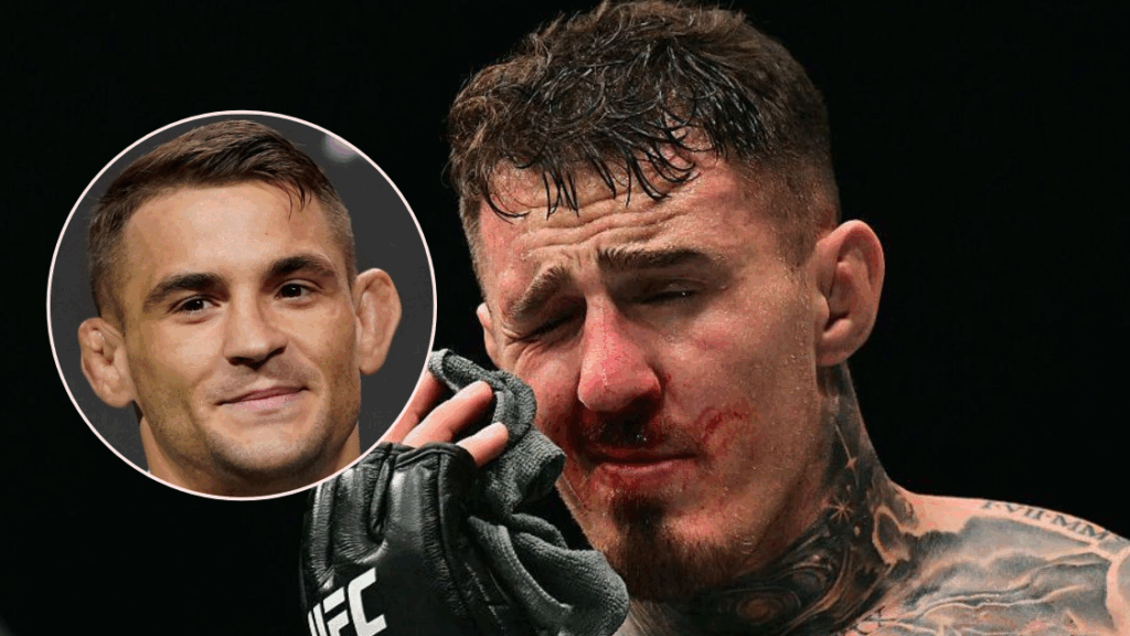 Dustin Poirier o kontrowersjach wokół Toma Aspinalla: „Sam byłem faulowany wiele razy, a walczyłem dalej” Dustin Poirier o kontrowersjach wokół Toma Aspinalla: „Sam byłem faulowany wiele razy, a walczyłem dalej”