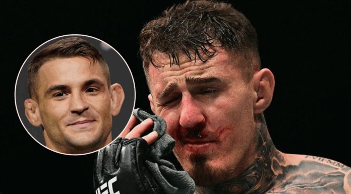 Dustin Poirier o kontrowersjach wokół Toma Aspinalla: „Sam byłem faulowany wiele razy, a walczyłem dalej”