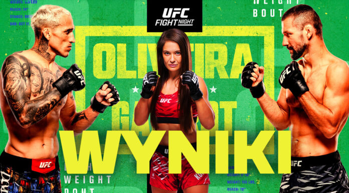 UFC Rio – wyniki gali z udziałem Gamrota i Kowalkiewicz. Polscy zawodnicy wracają na tarczy!