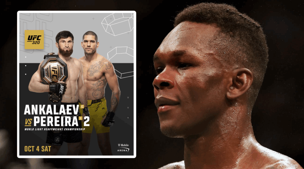 Israel Adesanya typuje pojedynek Ankalaev vs. Pereira 2 Israel Adesanya typuje pojedynek Ankalaev vs. Pereira 2