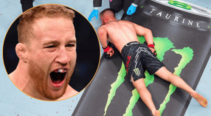 Justin Gaethje zdradza, od kogo przyjął najmocniejszy cios w walce