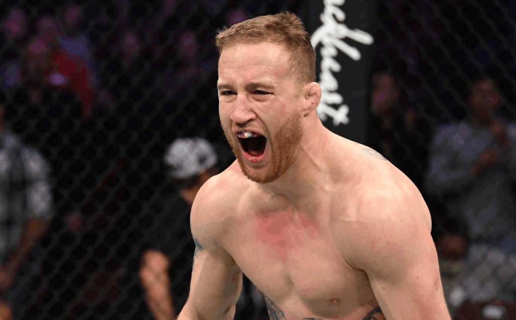Justin Gaethje szczerze o zapomnianym zapaśniczym arsenale: „Zakochałem się w stójce” Justin Gaethje szczerze o zapomnianym zapaśniczym arsenale: „Zakochałem się w stójce”