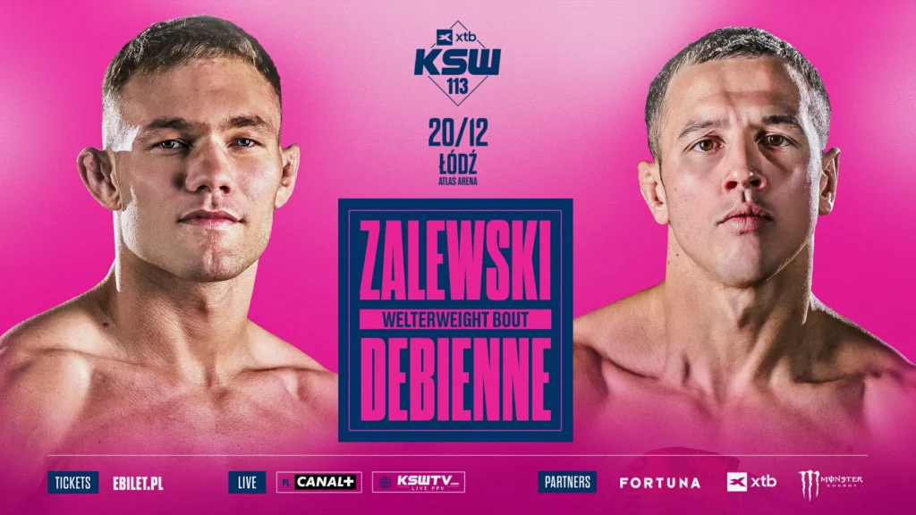 Polsko-francuski pojedynek kolejną walką gali XTB KSW 113 Polsko-francuski pojedynek kolejną walką gali XTB KSW 113