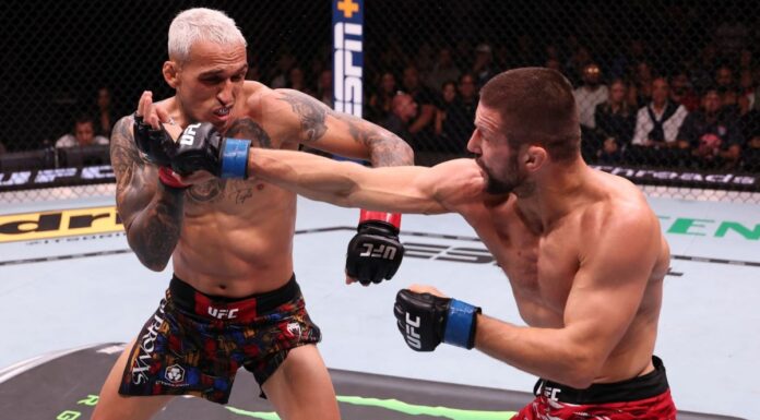 Zmiany w rankingu wagi lekkiej UFC po gali w Rio de Janeiro