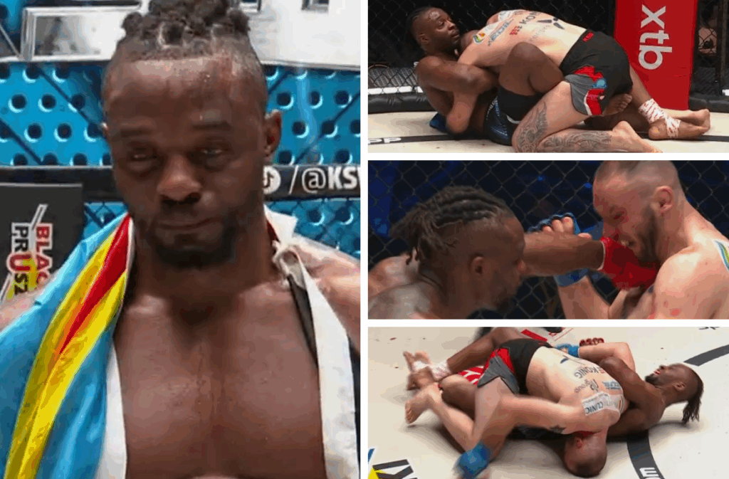 XTB KSW 112: Cedric Lushima pokonał Wojciecha Janusza po bliskiej walce XTB KSW 112: Cedric Lushima pokonał Wojciecha Janusza po bliskiej walce