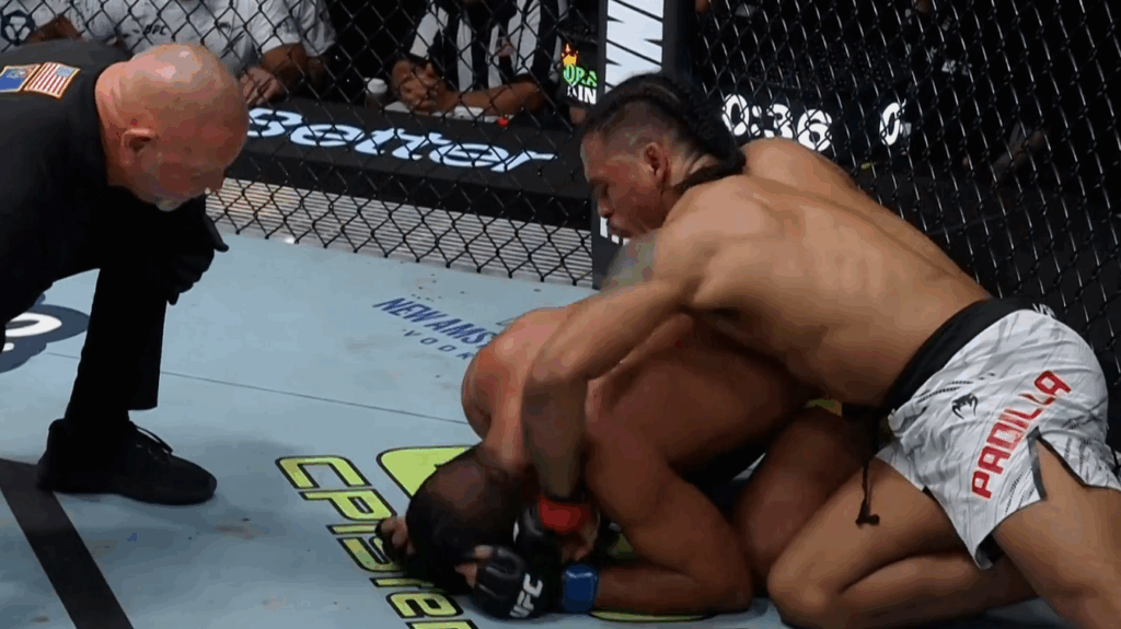 UFC Vegas 111: Chris Padilla nie daje szans Bonfimowi! Nokaut pod koniec drugiej rundy! [WIDEO]