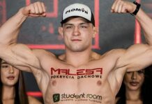 Kamil Kraska obronił tytuł mistrzowski po ciężkim pojedynku! Poddał rywala już w drugiej rundzie