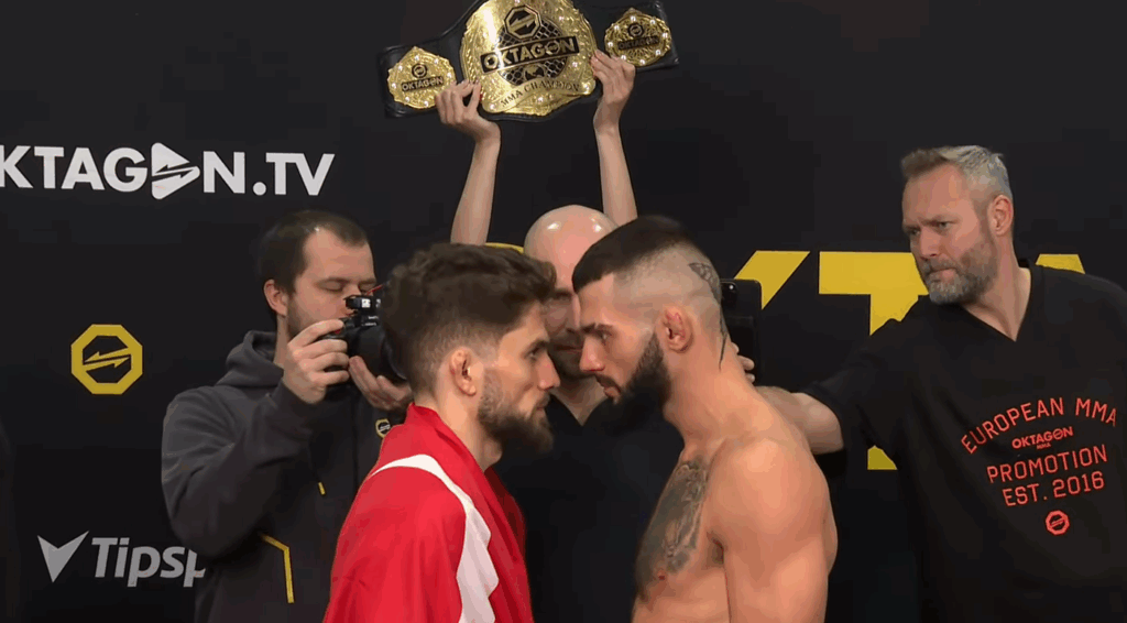 OKTAGON 80 – wyniki ważenia. Jeden zawodnik poza limitem