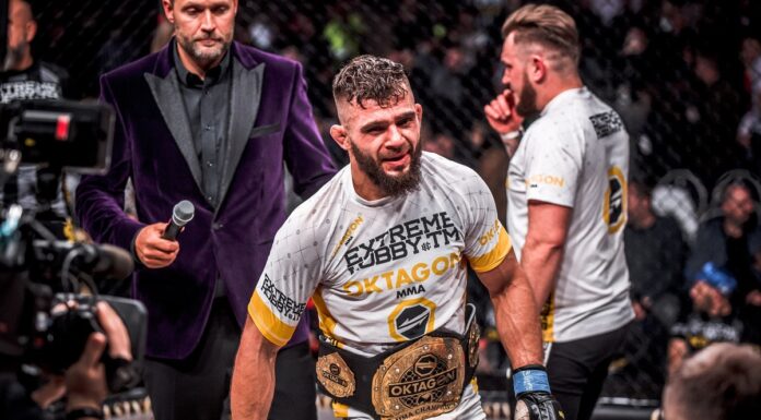 Legierski przed walką o pas na OKTAGON 80: „Trochę żałuję odejścia do KSW. To był najgorszy okres mojej kariery”