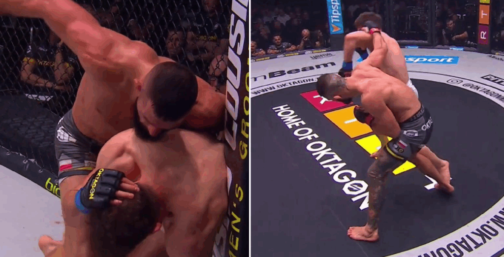 Mateusz Legierski zdobył pas wagi lekkiej na OKTAGON 80