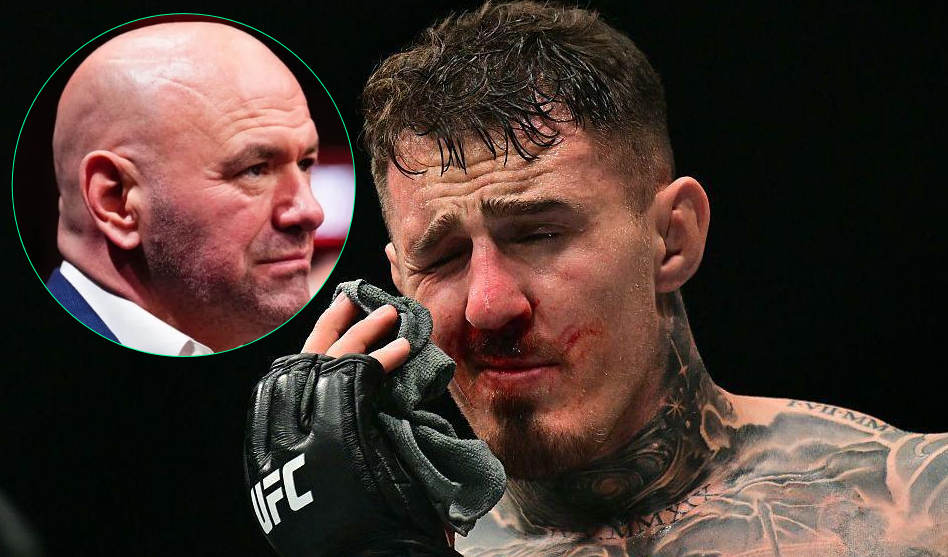 Tom Aspinall, Dana White