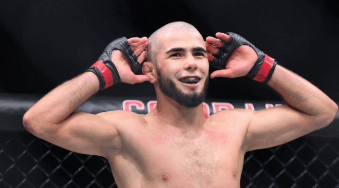 Muhammad Mokaev: „Zdobycie pasa BRAVE CF pokaże, że UFC popełniło błąd, zwalniając mnie”